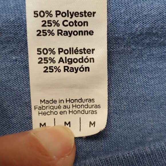 LUKE BEYAN 2019 TOUR BLUE TEE SHIRT. SIZE MEDIUM. good used condition. - Picture 6 of 8